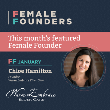 January's Female Founder is Chloe Hamilton of Warm Embrace